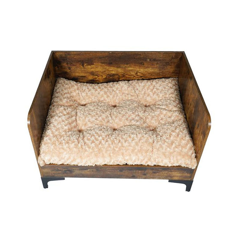 เตียงสุนัขในร่มที่ทันสมัยพร้อมเฟรม เตียงสุนัขในร่มที่ทันสมัยพร้อมเฟรม