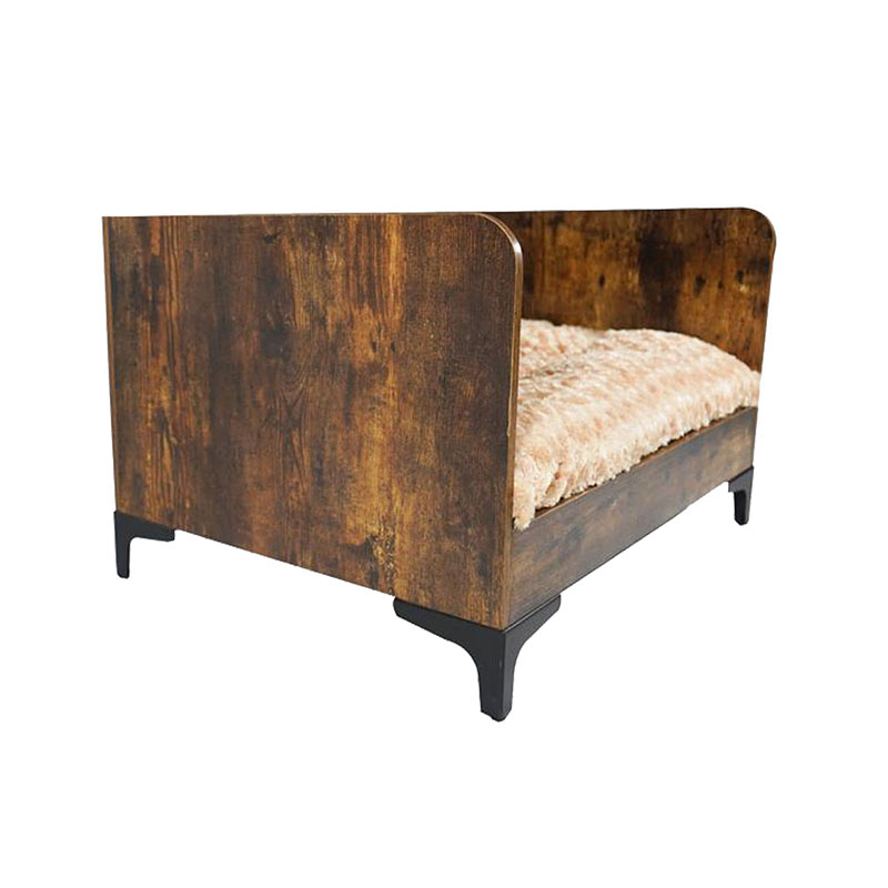 เตียงสุนัขในร่มที่ทันสมัยพร้อมเฟรม เตียงสุนัขในร่มที่ทันสมัยพร้อมเฟรม