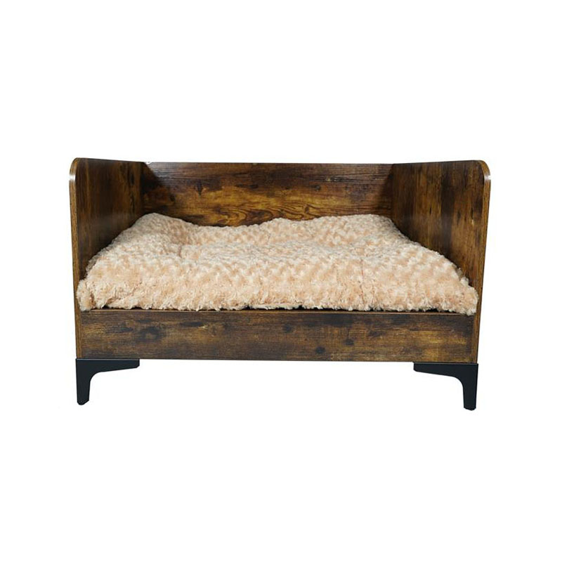 เตียงสุนัขในร่มที่ทันสมัยพร้อมเฟรม เตียงสุนัขในร่มที่ทันสมัยพร้อมเฟรม