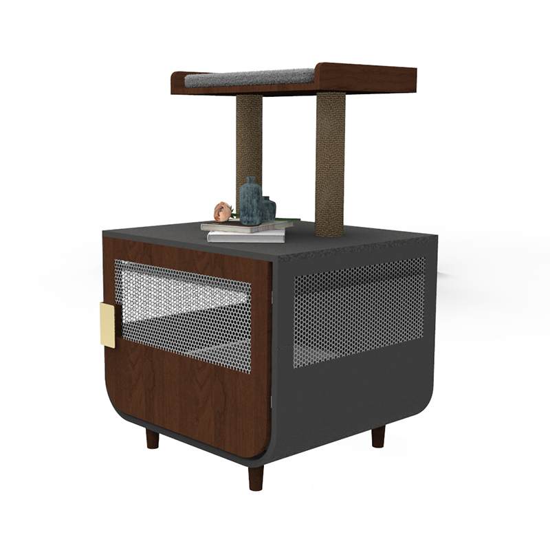 เฟอร์นิเจอร์ห้องน้ำที่ซ่อนอยู่ไม้กรงแมวกับตู้ทิ้งขยะ เฟอร์นิเจอร์ห้องน้ำที่ซ่อนอยู่ไม้กรงแมวกับตู้ทิ้งขยะ