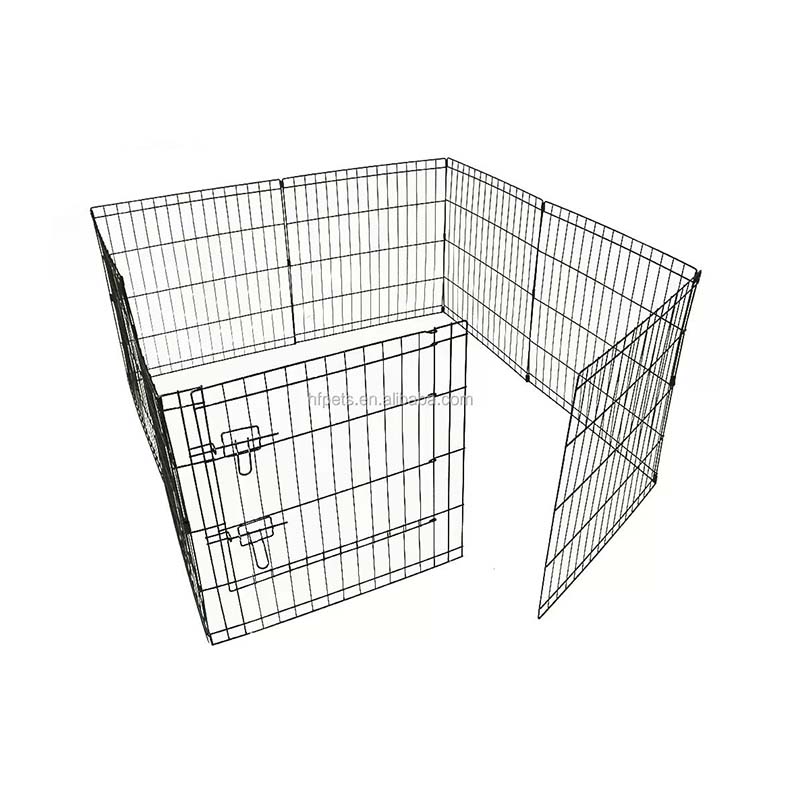Playpen สุนัขลวดลวดพับได้ Playpen สุนัขลวดลวดพับได้