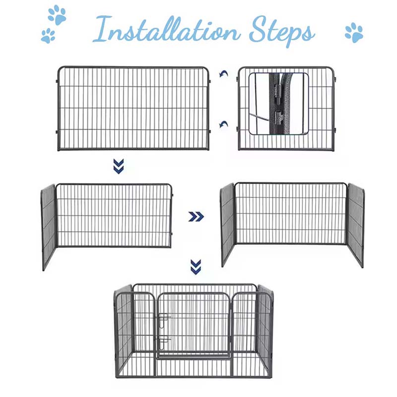 Playpen สุนัขที่ใช้งานได้หนัก Playpen สุนัขที่ใช้งานได้หนัก