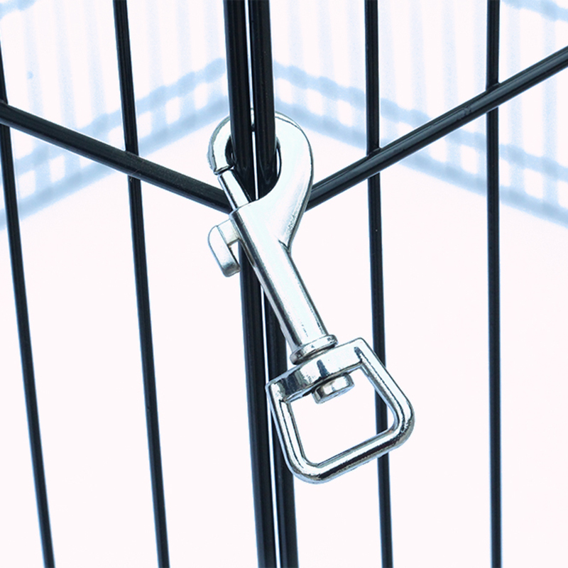 8 แผง Playpen สุนัขลวดแบบพับเก็บได้ 8 แผง Playpen สุนัขลวดแบบพับเก็บได้