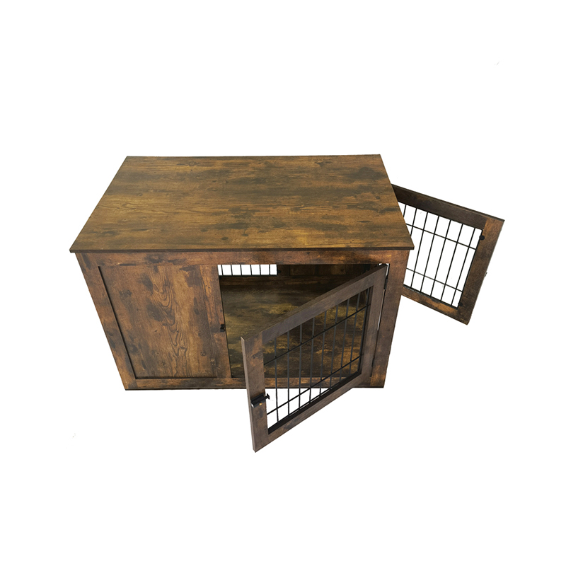 ประตูสองชั้นเฟอร์นิเจอร์ไม้สไตล์กรงสุนัข ประตูสองชั้นเฟอร์นิเจอร์ไม้สไตล์กรงสุนัข