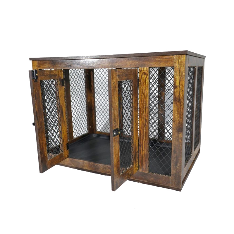 กรงสุนัขขนาดใหญ่ของเฟอร์นิเจอร์ในร่ม กรงสุนัขขนาดใหญ่ของเฟอร์นิเจอร์ในร่ม