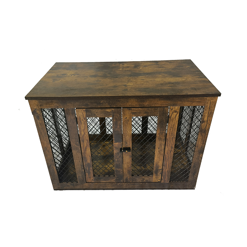 กรงสุนัขขนาดใหญ่ของเฟอร์นิเจอร์ในร่ม กรงสุนัขขนาดใหญ่ของเฟอร์นิเจอร์ในร่ม