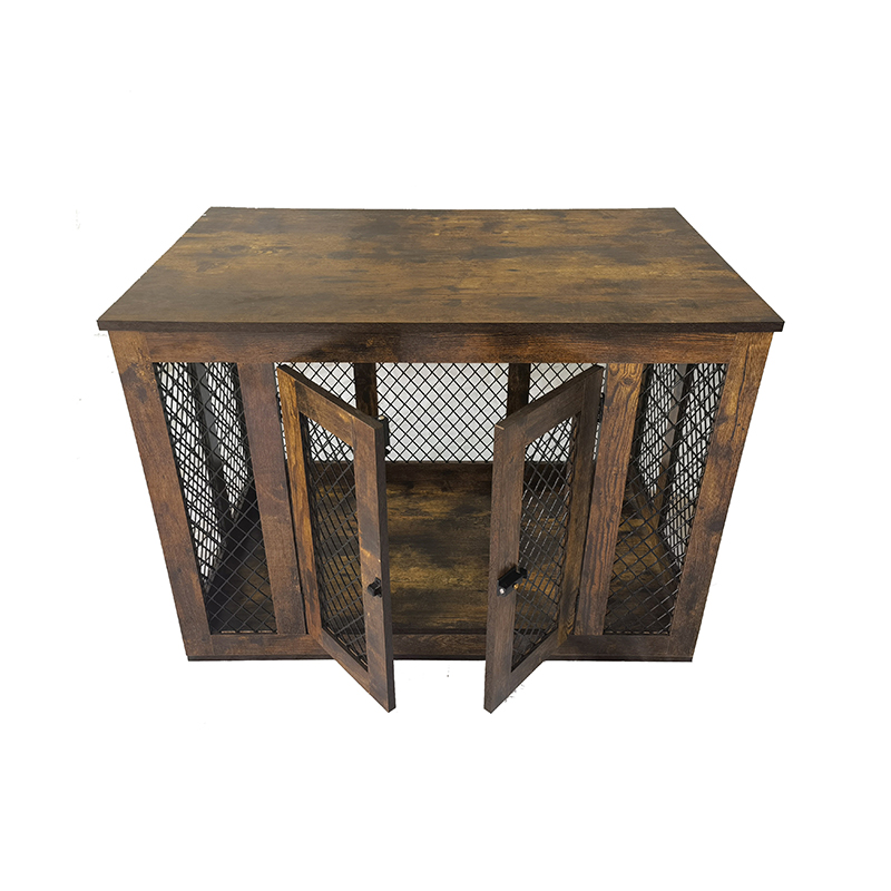 กรงสุนัขขนาดใหญ่ของเฟอร์นิเจอร์ในร่ม กรงสุนัขขนาดใหญ่ของเฟอร์นิเจอร์ในร่ม