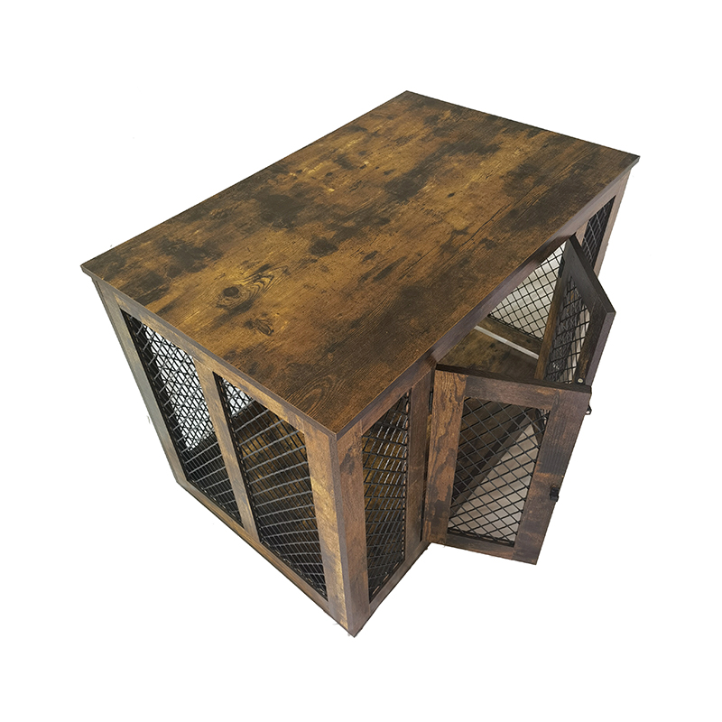 กรงสุนัขขนาดใหญ่ของเฟอร์นิเจอร์ในร่ม กรงสุนัขขนาดใหญ่ของเฟอร์นิเจอร์ในร่ม