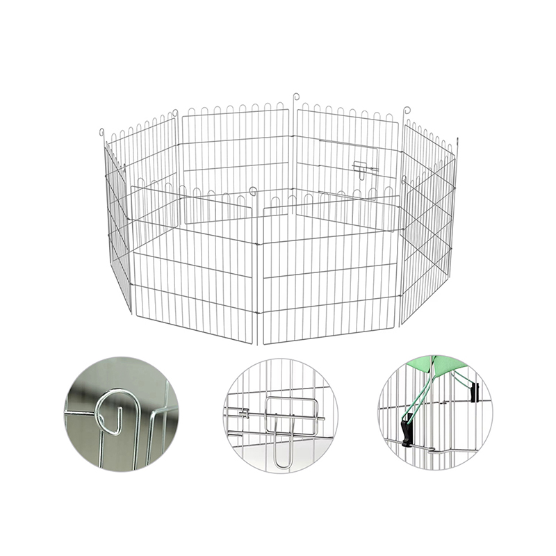 ลูกสุนัข Rabbit Run Dog Playpen ที่มีฝาครอบด้านบน ลูกสุนัข Rabbit Run Dog Playpen ที่มีฝาครอบด้านบน