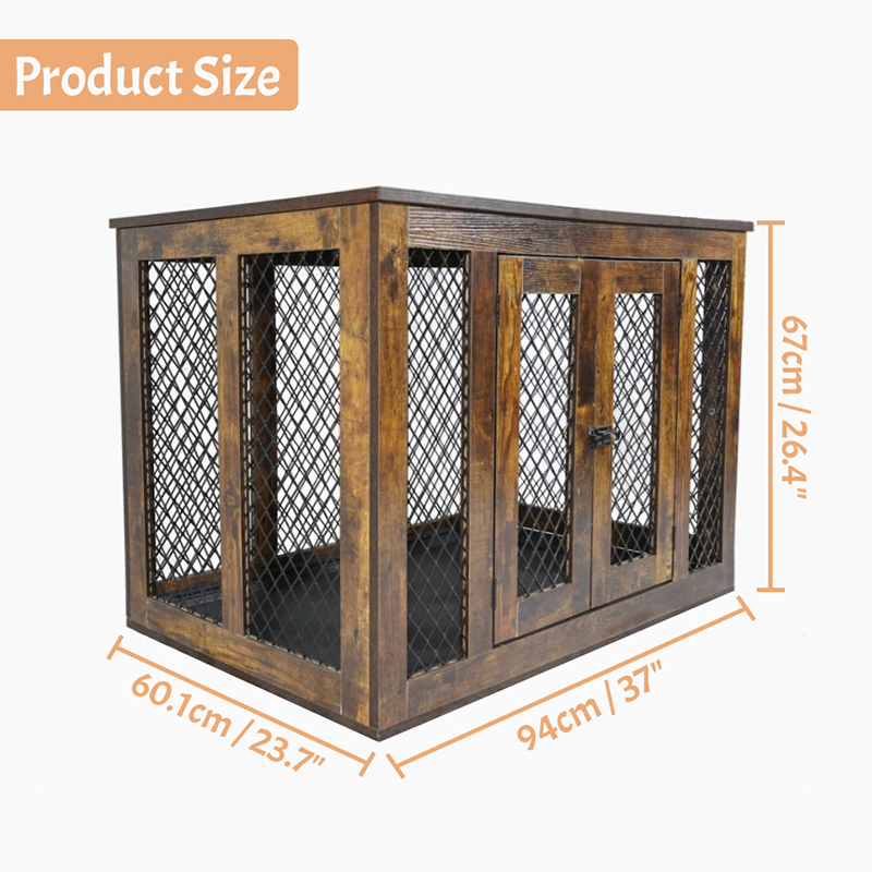 กรงสุนัขขนาดใหญ่ของเฟอร์นิเจอร์ในร่ม กรงสุนัขขนาดใหญ่ของเฟอร์นิเจอร์ในร่ม