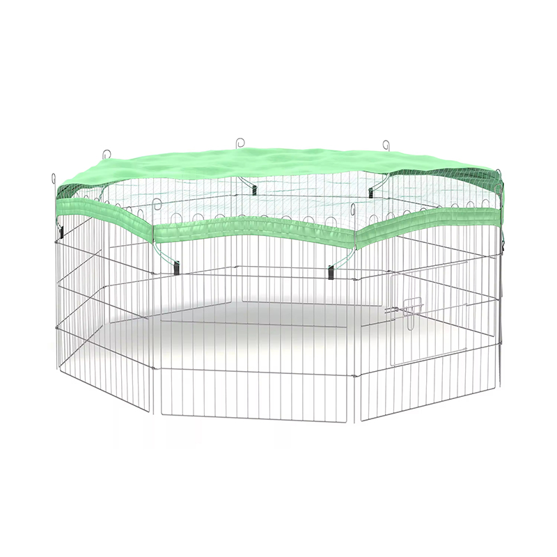 ลูกสุนัข Rabbit Run Dog Playpen ที่มีฝาครอบด้านบน ลูกสุนัข Rabbit Run Dog Playpen ที่มีฝาครอบด้านบน