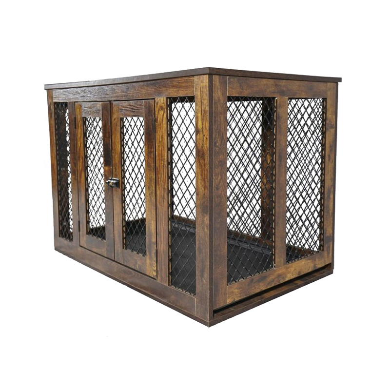 กรงสุนัขขนาดใหญ่ของเฟอร์นิเจอร์ในร่ม กรงสุนัขขนาดใหญ่ของเฟอร์นิเจอร์ในร่ม