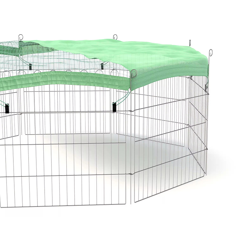 ลูกสุนัข Rabbit Run Dog Playpen ที่มีฝาครอบด้านบน ลูกสุนัข Rabbit Run Dog Playpen ที่มีฝาครอบด้านบน