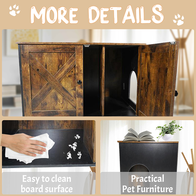 แมวเฟอร์นิเจอร์ในร่มกรงพร้อมตู้เก็บขยะ แมวเฟอร์นิเจอร์ในร่มกรงพร้อมตู้เก็บขยะ