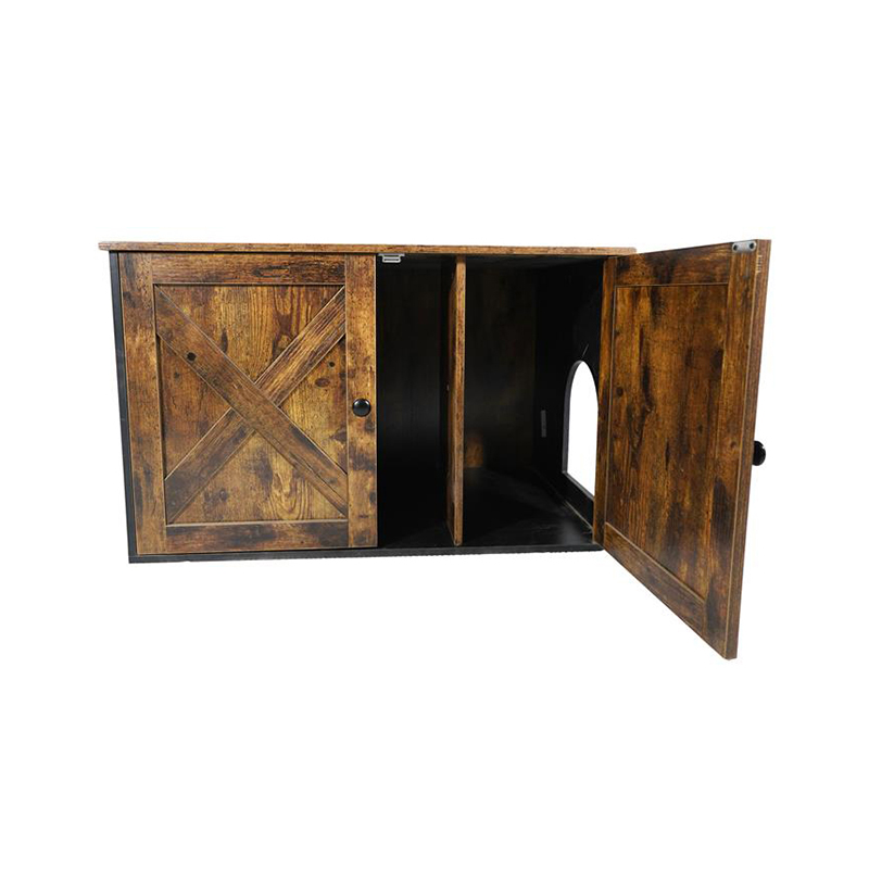 แมวเฟอร์นิเจอร์ในร่มกรงพร้อมตู้เก็บขยะ แมวเฟอร์นิเจอร์ในร่มกรงพร้อมตู้เก็บขยะ