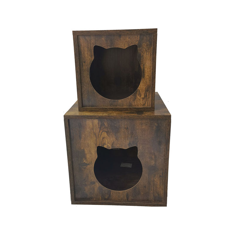 อนุภาคไม้เฟอร์นิเจอร์ในร่มแมวกรงปลายโต๊ะครอก