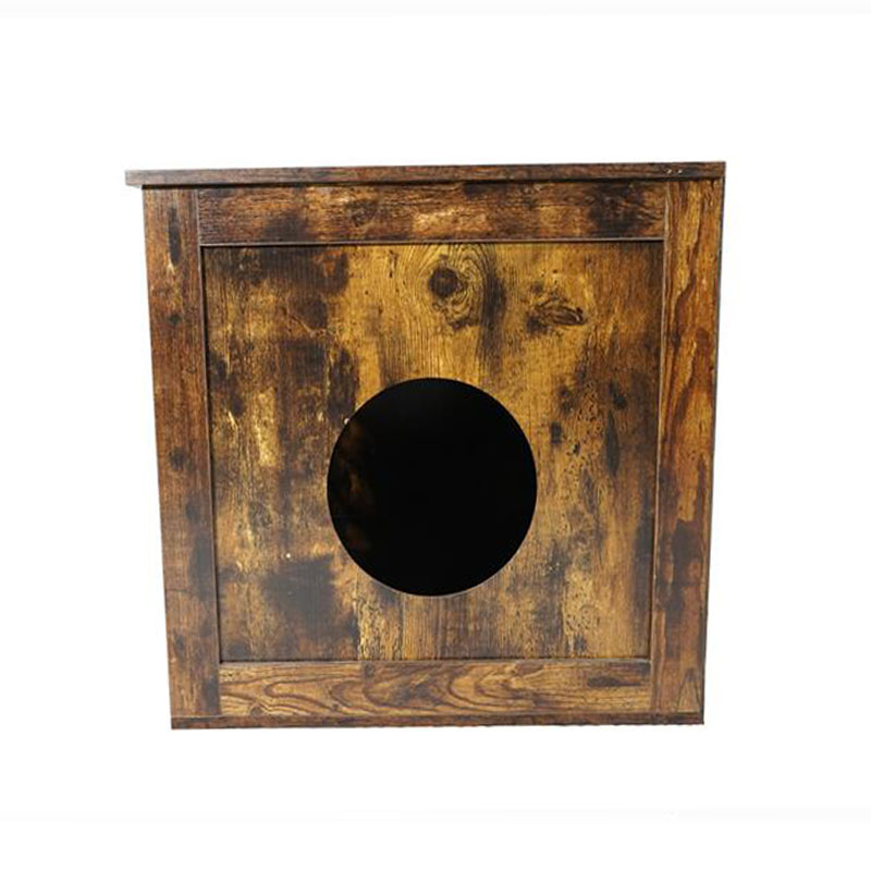 เฟอร์นิเจอร์โต๊ะข้างในร่มแมวกรงแมวครอก